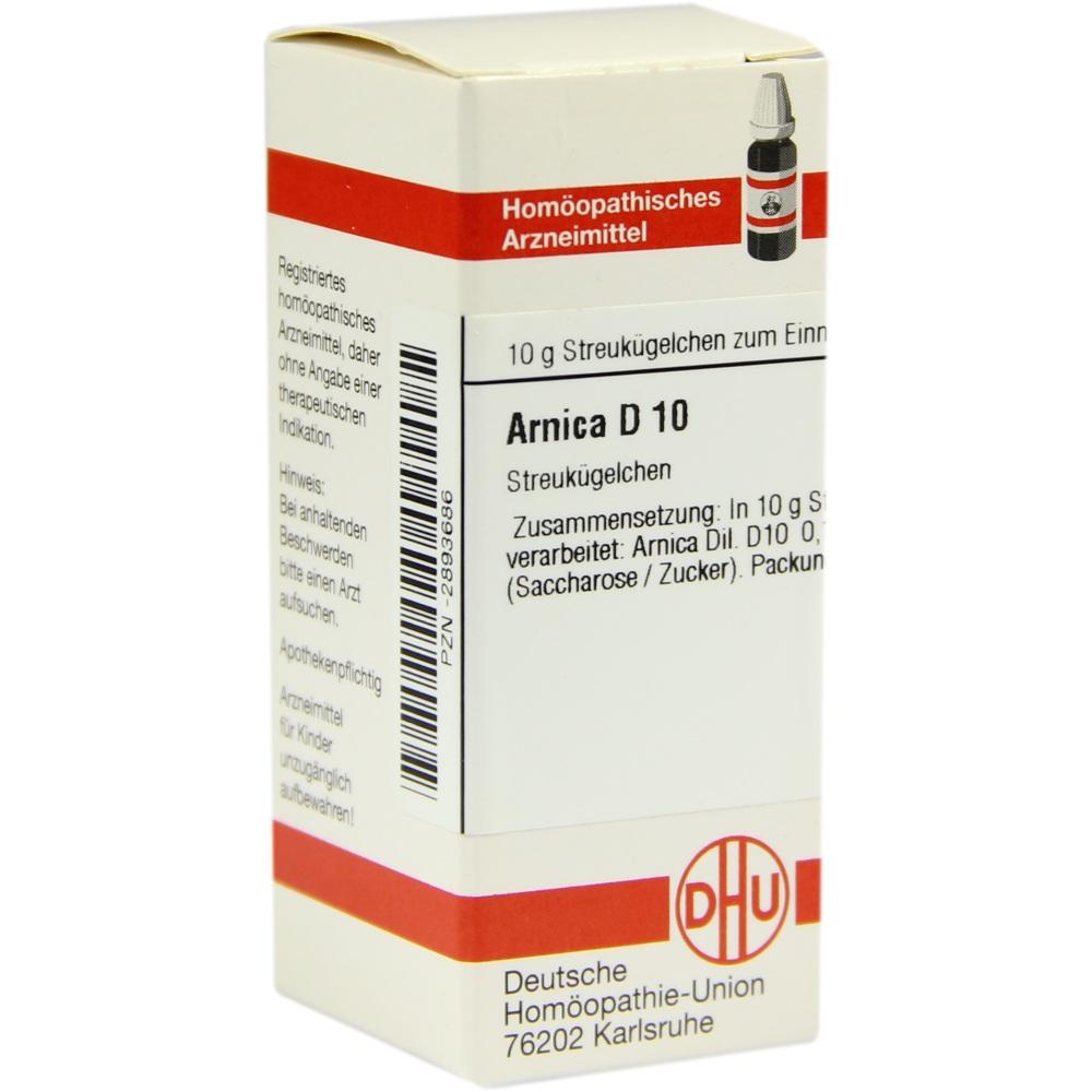ARNICA D 10 Globuli 10 g Globuli