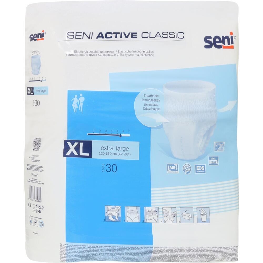 SENI Active Classic Inkontinenzslip Einm.ext.large 30 St