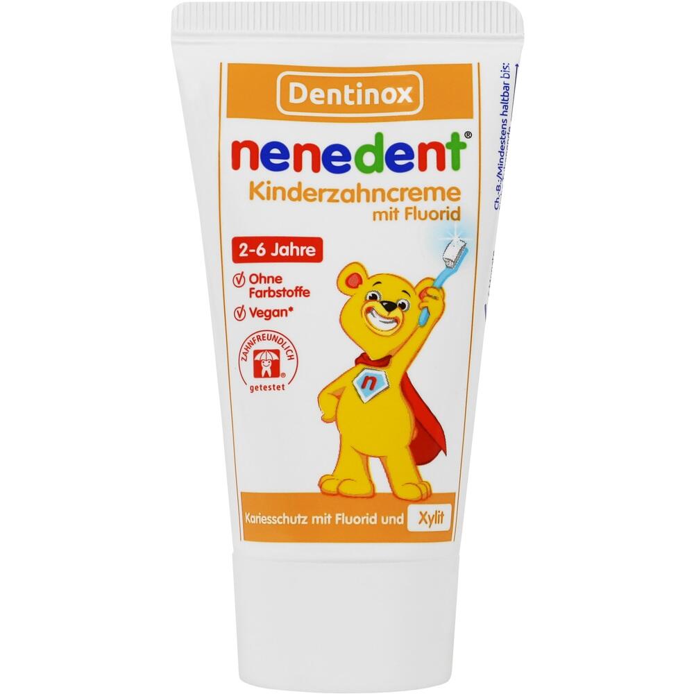 Dentinox nenedent Kinderzahncreme mit Fluorid  50 ml Zahncreme