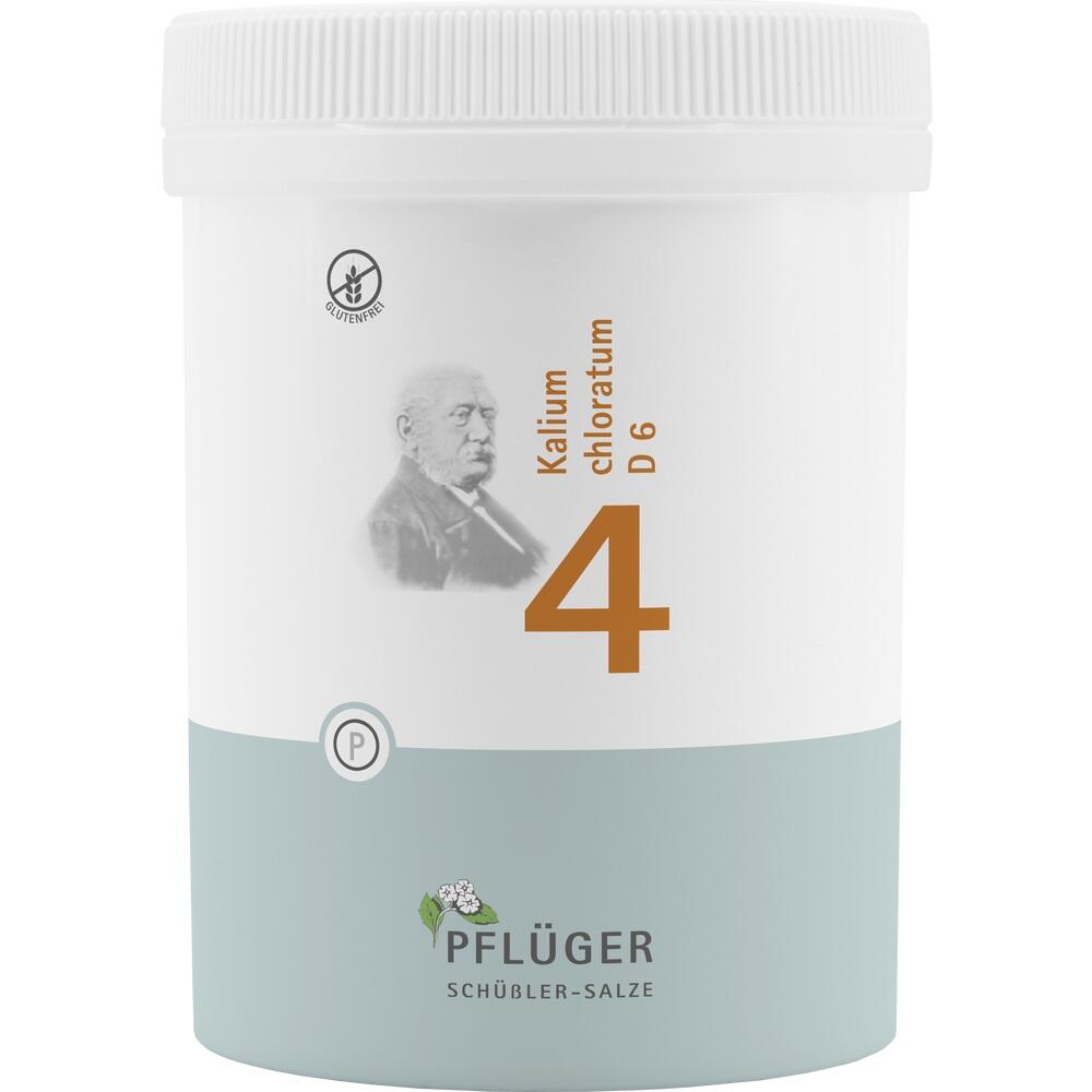 Schüßler-Salz Nr. 4 Kalium chloratum D6 1000 St Tabletten