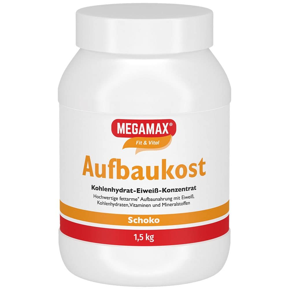 MEGAMAX Aufbaukost Schoko Pulver 1.5 kg Pulver