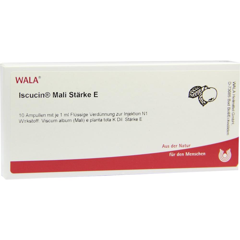 Iscucin Mali Stärke E 10X1 ml Ampullen
