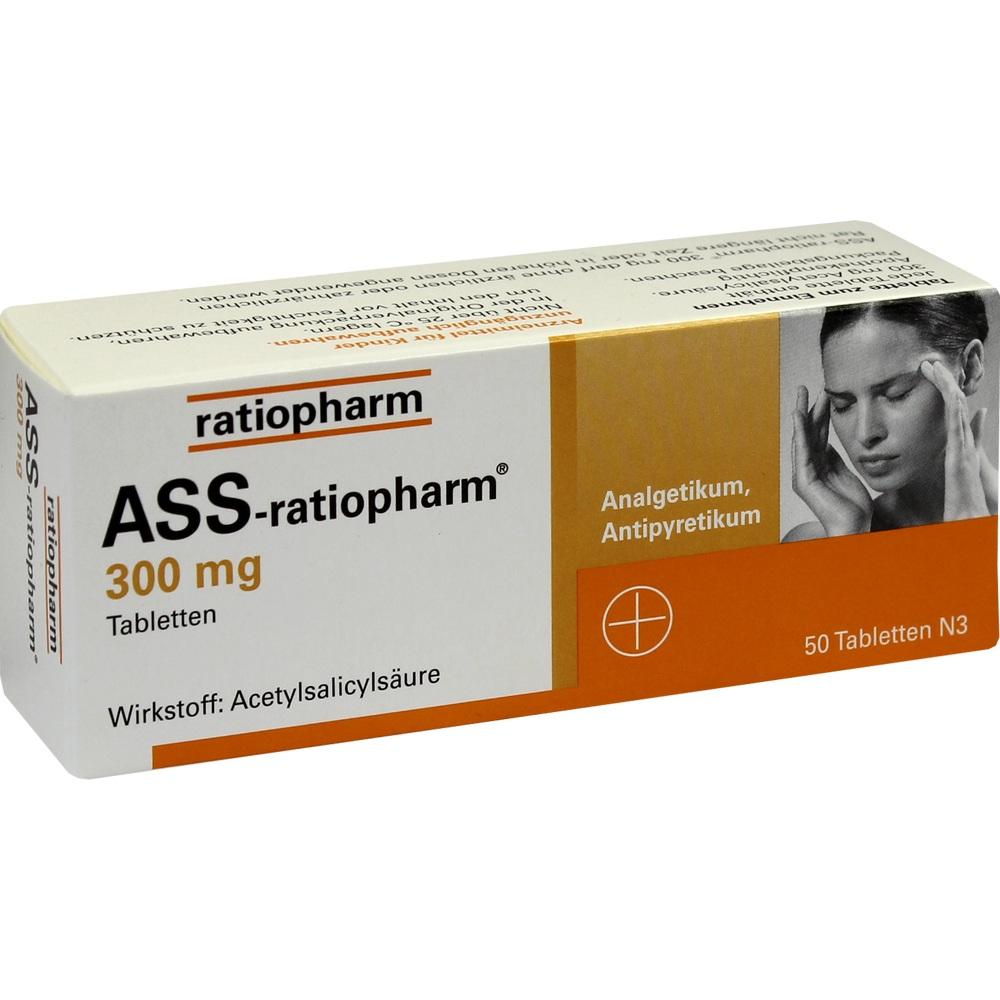 ASS-ratiopharm 300mg 50 St Tabletten