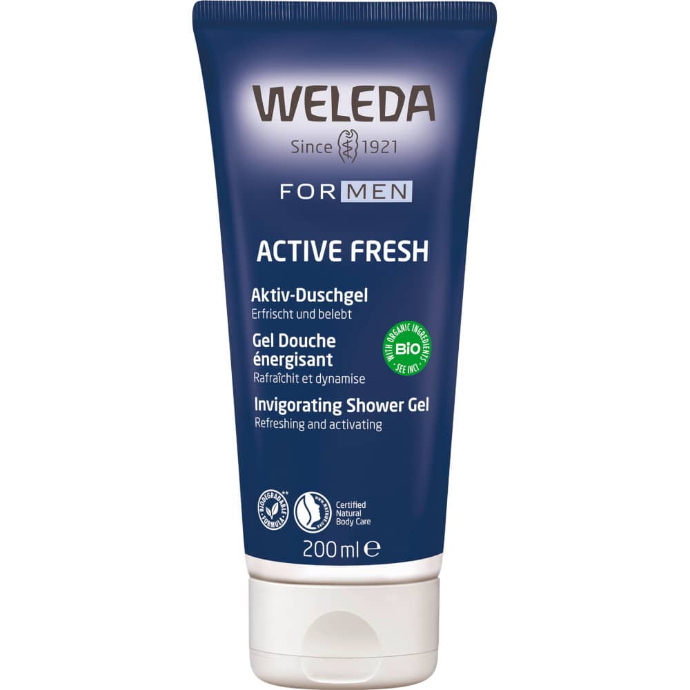 WELEDA FOR MEN Aktiv - Duschgel 200 ml Duschgel