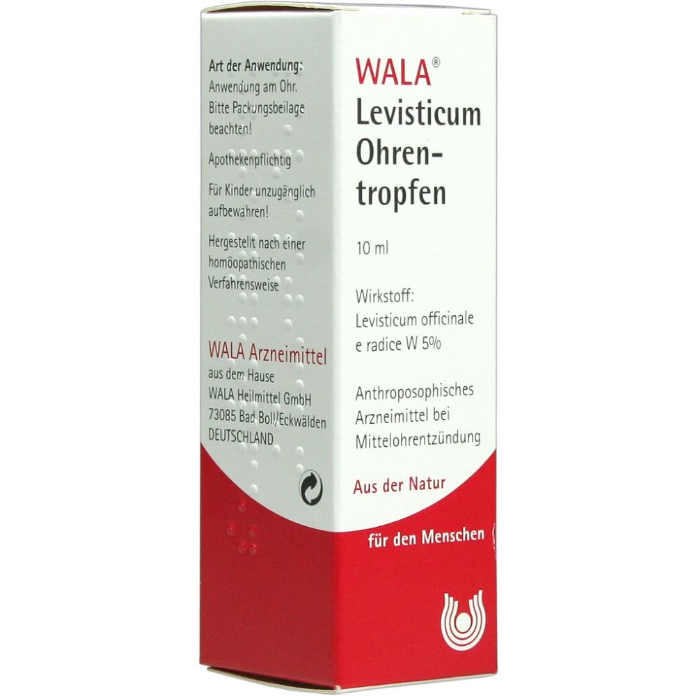WALA Levisticum Ohrentropfen 10 ml Ohrentropfen