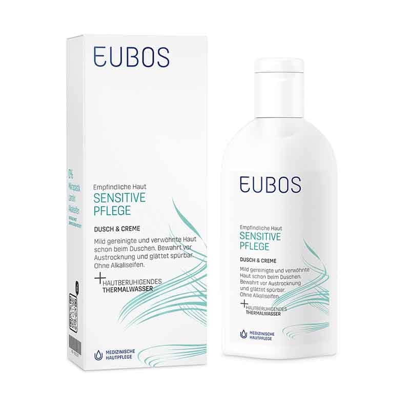 EUBOS SENSITIVE PFLEGE Dusch & Creme 200 ml Emulsion