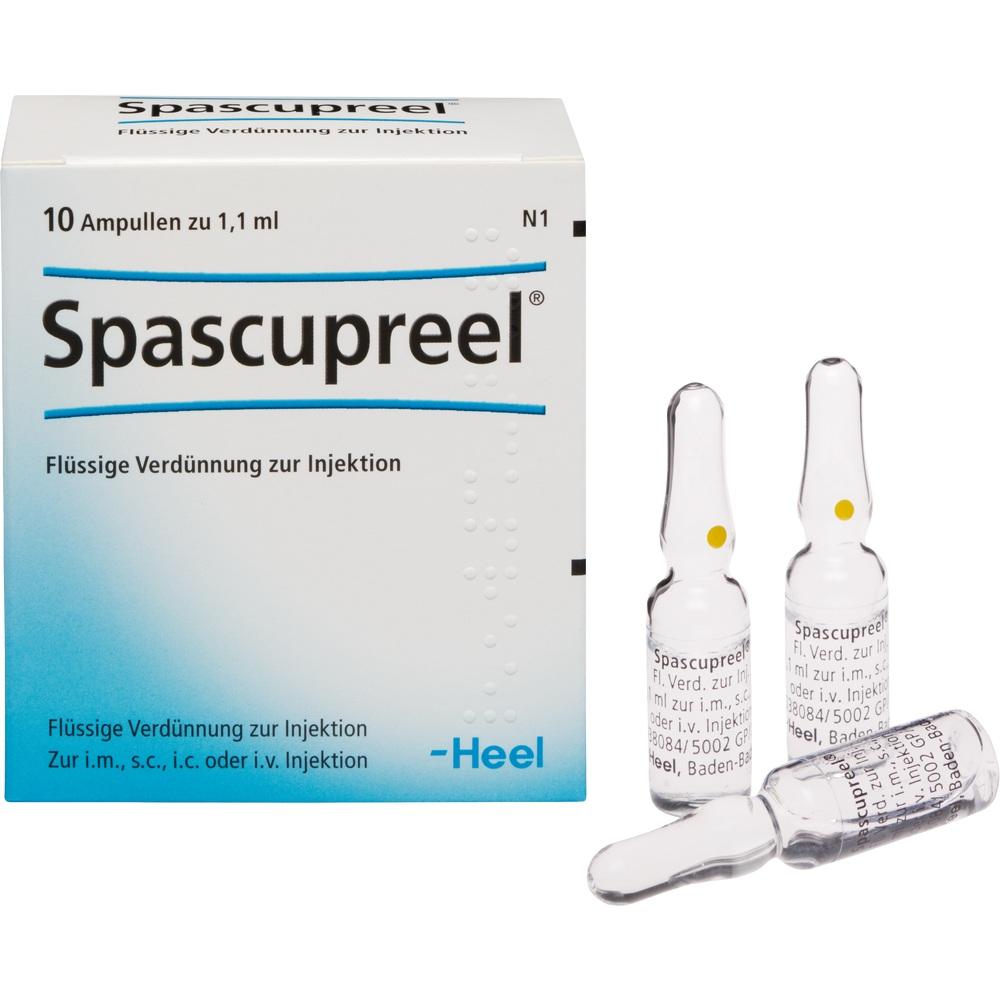 SPASCUPREEL Ampullen 10 St Ampullen