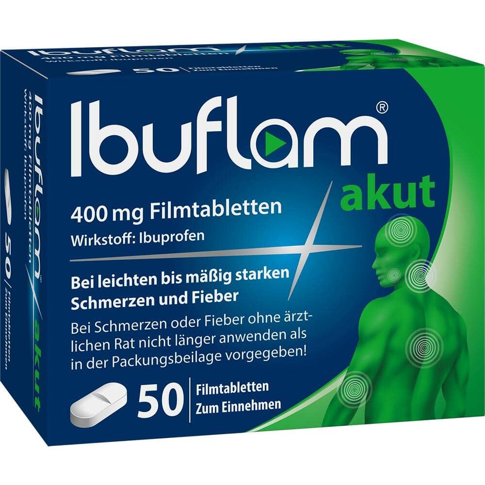 Ibuflam akut 400 mg  50 St Filmtabletten