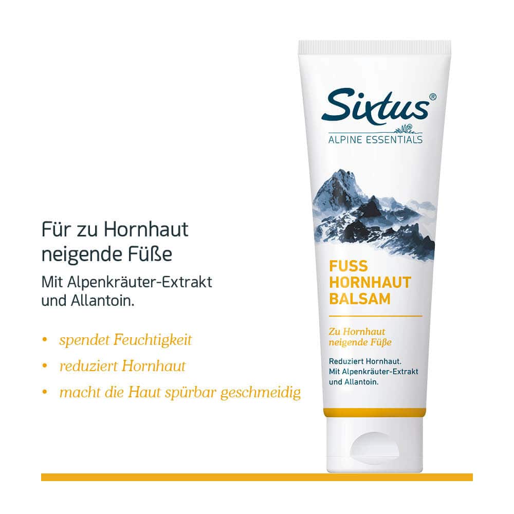 Sixtus FUSS HORNHAUT BALSAM  125 ml Balsam