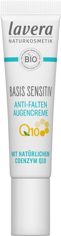 Lavera Basis Sensitiv Augencreme Q10 15 ml Augencreme