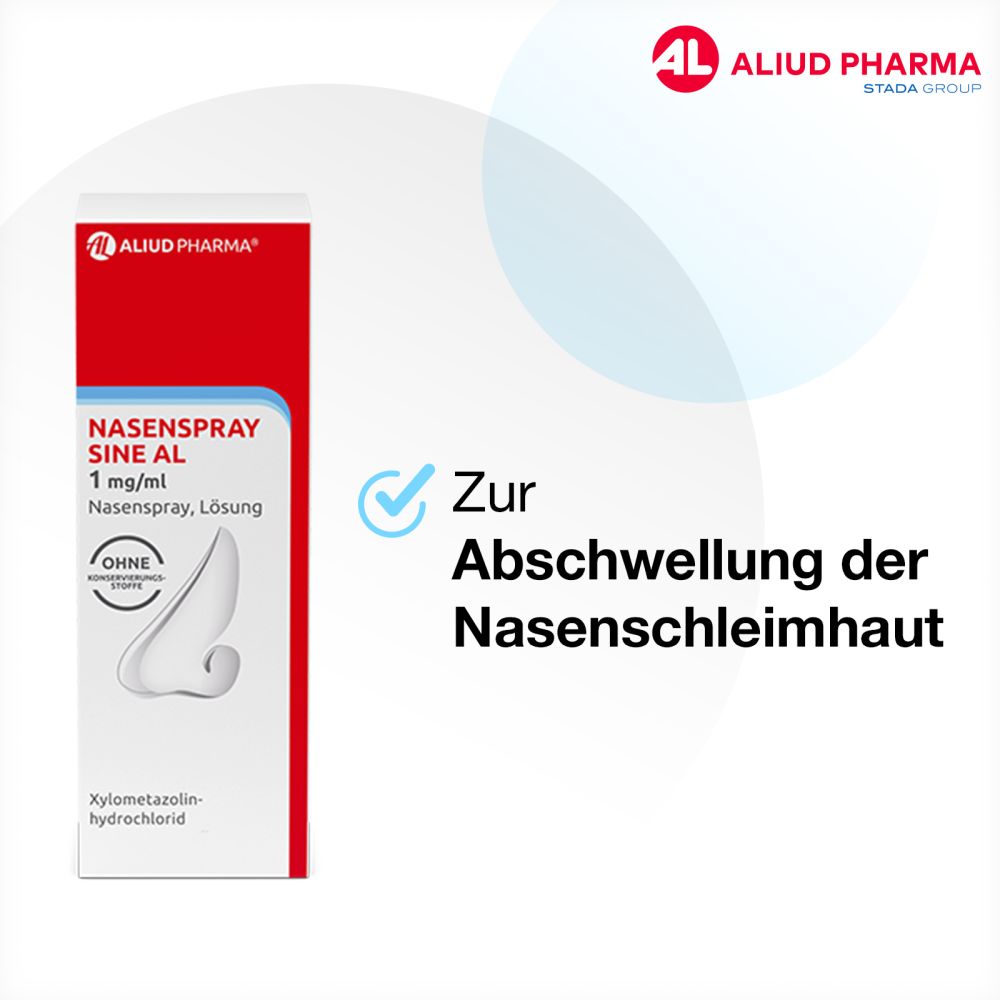 Nasenspray sine AL 1 mg / ml bei Schnupfen
