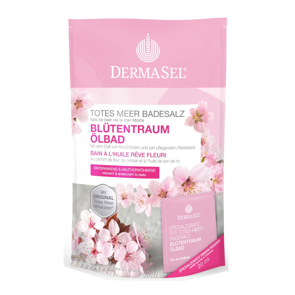 DERMASEL Totes Meer BLÜTENTRAUM ÖLBAD 1 Packung Kombipackung