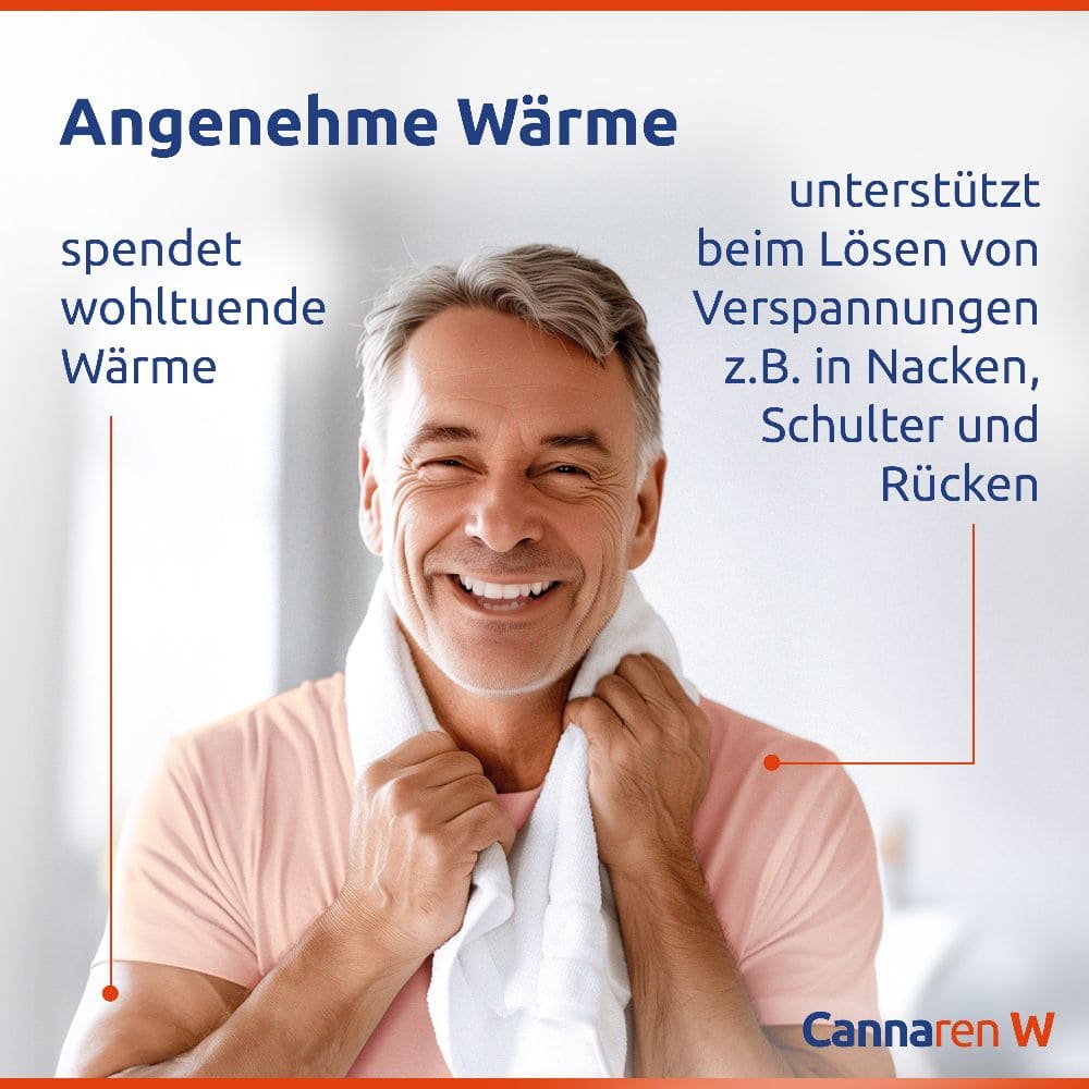 Cannaren CANNABIS Wärmendes CBD Muskel- und Gelenkgel 100 ml Gel