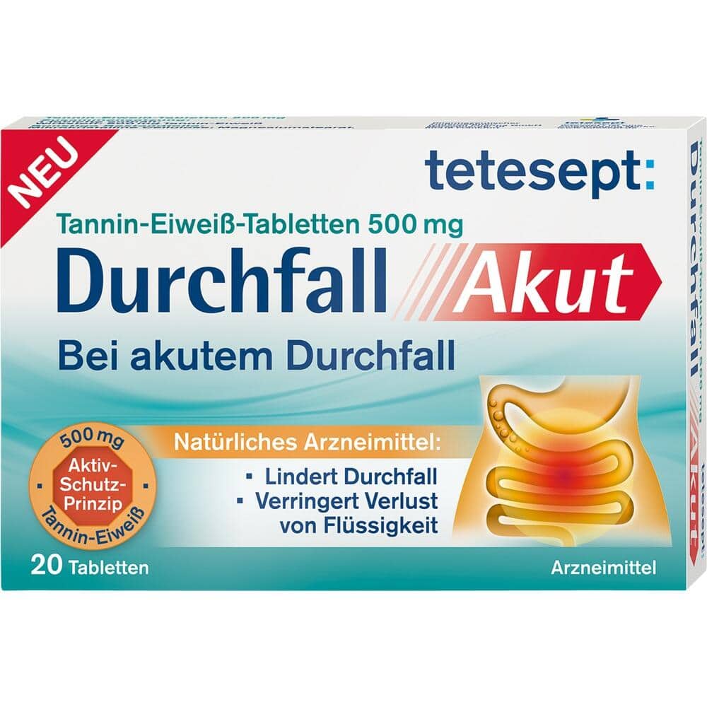 tetesept Durchfall Akut 20 St Tabletten