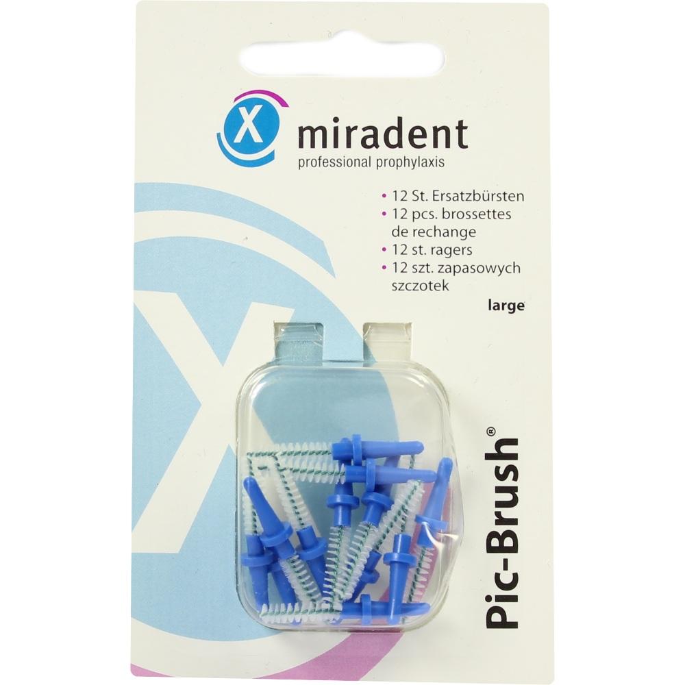 miradent Pic-Brush large Interdentalbürsten blau 12 St