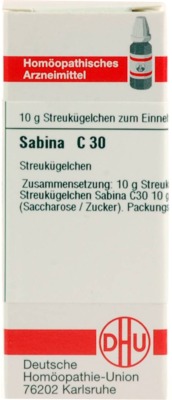 SABINA C 30 Globuli 10 g Globuli