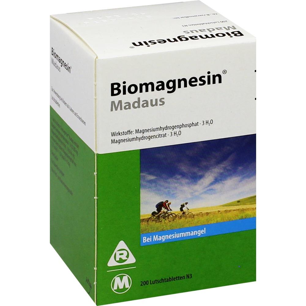 BIOMAGNESIN Madaus  200 St Lutschtabletten