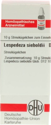 LESPEDEZA SIEBOLDII D 12 Globuli 10 g Globuli