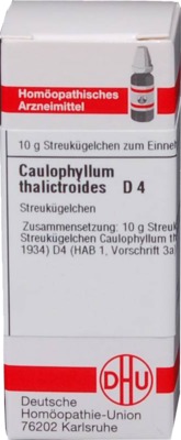 CAULOPHYLLUM THALICTROIDES D 4 Globuli 10 g Globuli