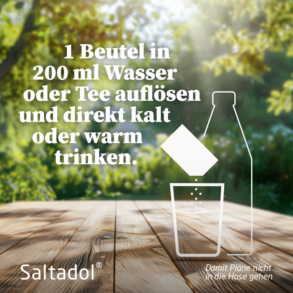 Saltadol Glucose-Elektrolyt-Mischung 6 St Pulver zur Herstellung einer Lösung zum Einnehmen