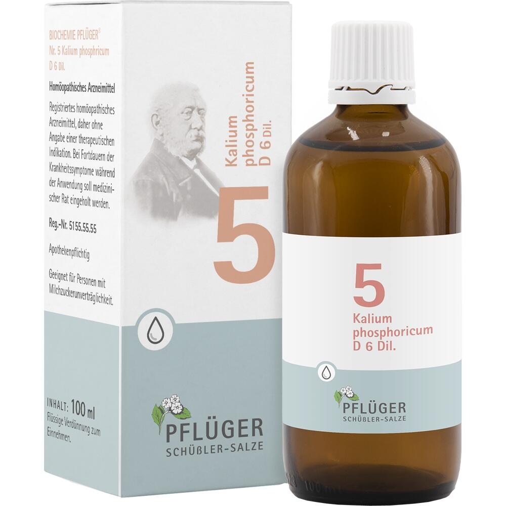 Schüßler-Salz Nr. 5 Kalium phosphoricum D6 100 ml Tropfen