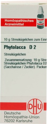 PHYTOLACCA D 2 Globuli 10 g Globuli