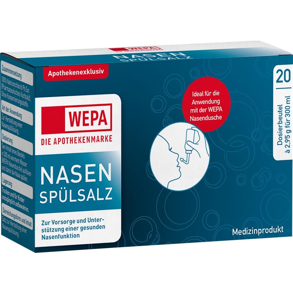 WEPA Nasenspülsalz 20X2.95 g Salz