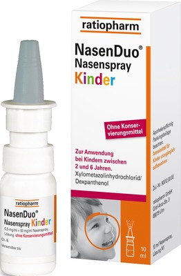 NasenDuo Nasenspray Kinder 10 ml Nasenspray
