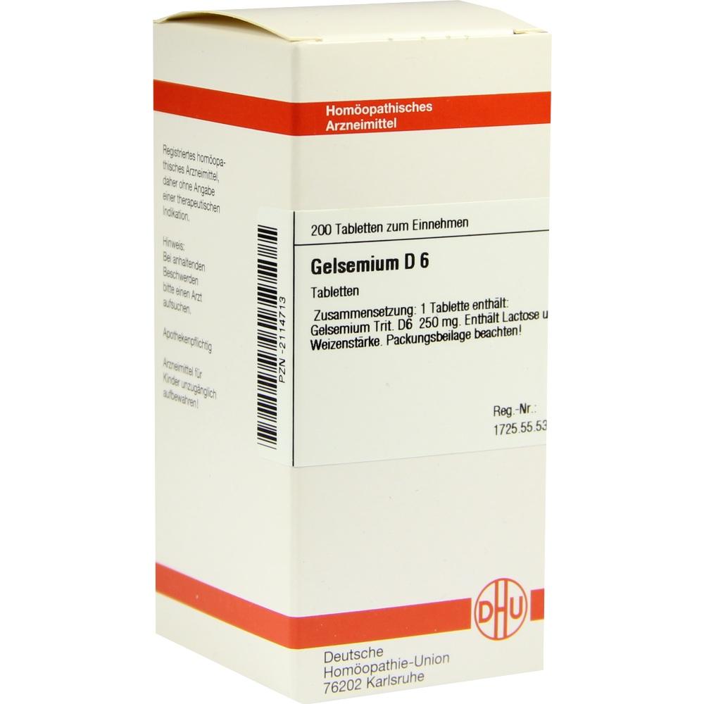 GELSEMIUM D 6  200 St Tabletten