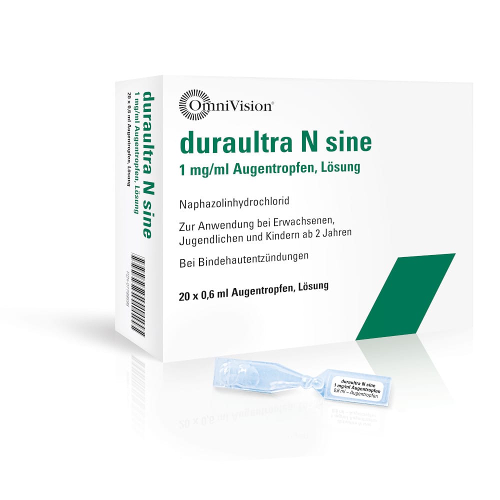 Duraultra N sine Augentropfen 20X0.6 ml Augentropfen