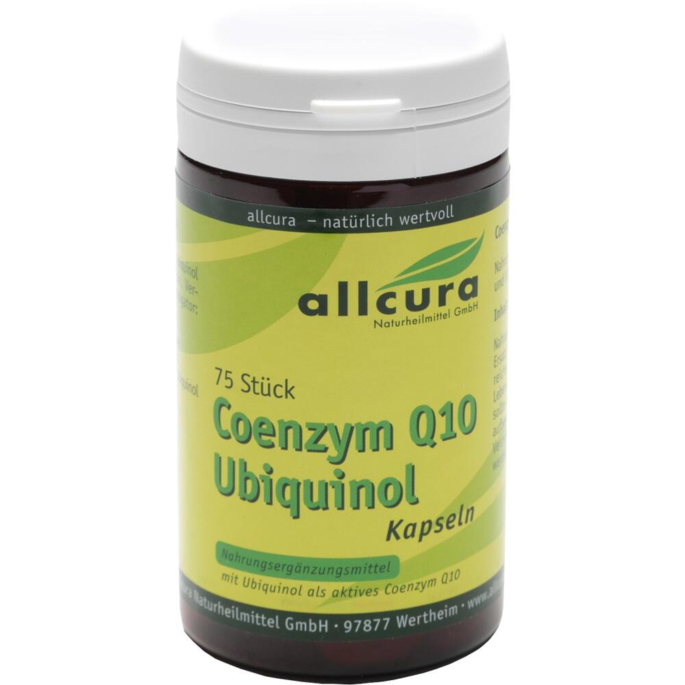 COENZYM Q10 UBIQUINOL 100 mg Kapseln 75 St Kapseln