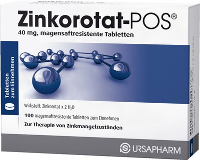 Zinkorotat-POS 500 St Tabletten magensaftresistent