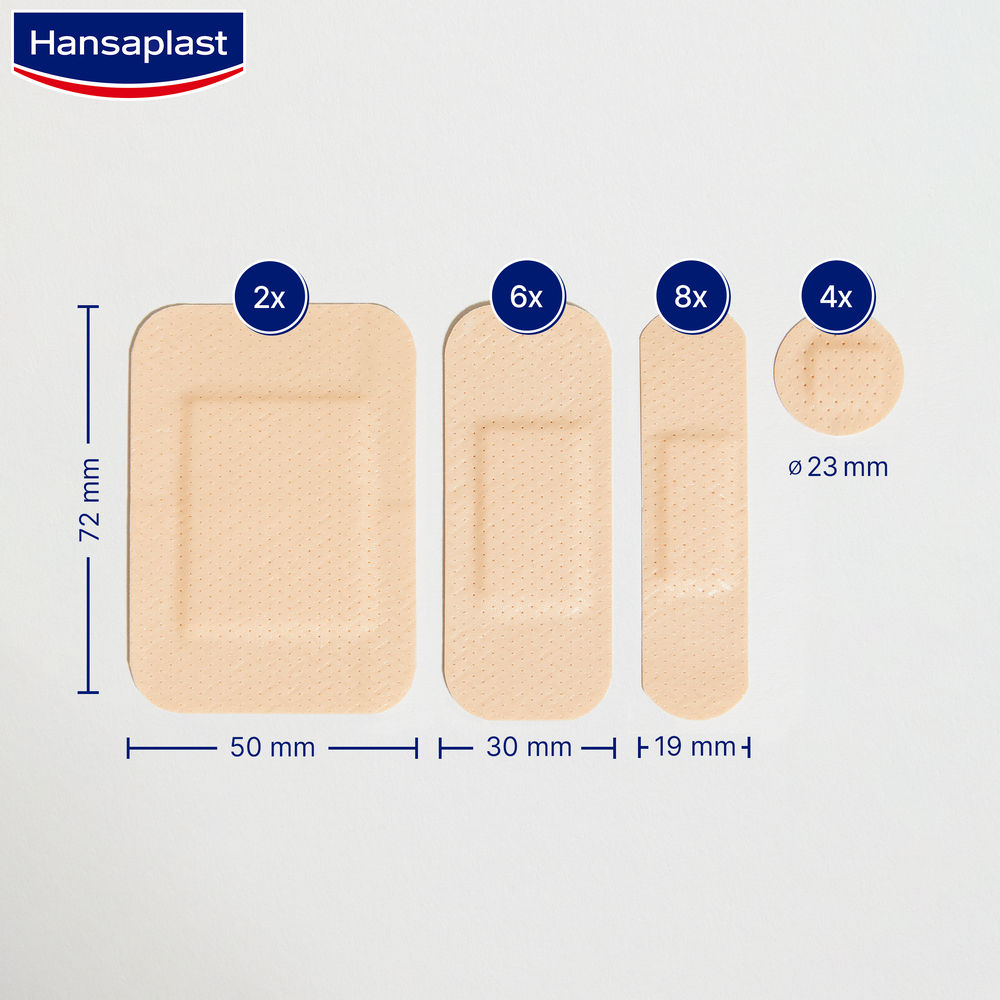 Hansaplast UNIVERSAL 20 Strips 20 St Pflaster
