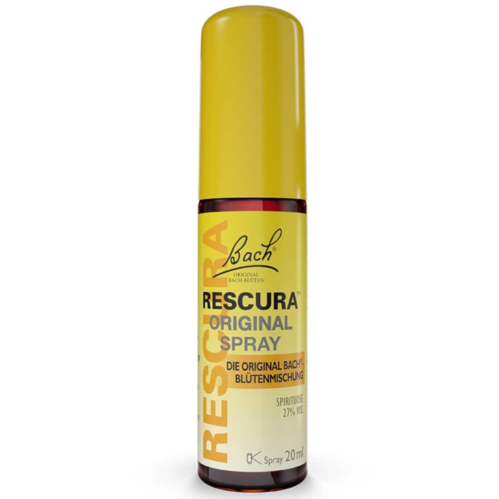 Bachblüten RESCURA Spray mit Alkohol 20 ml Spray