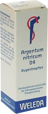 WELEDA ARGENTUM NITRICUM D 4 Augentropfen 10 ml Augentropfen