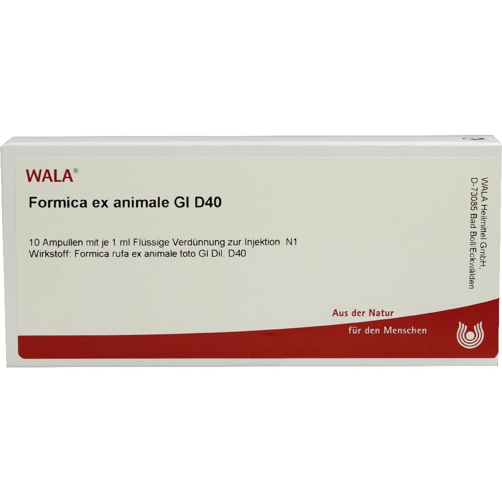 Formica ex animale Gl D40 Ampullen 10X1 ml Ampullen