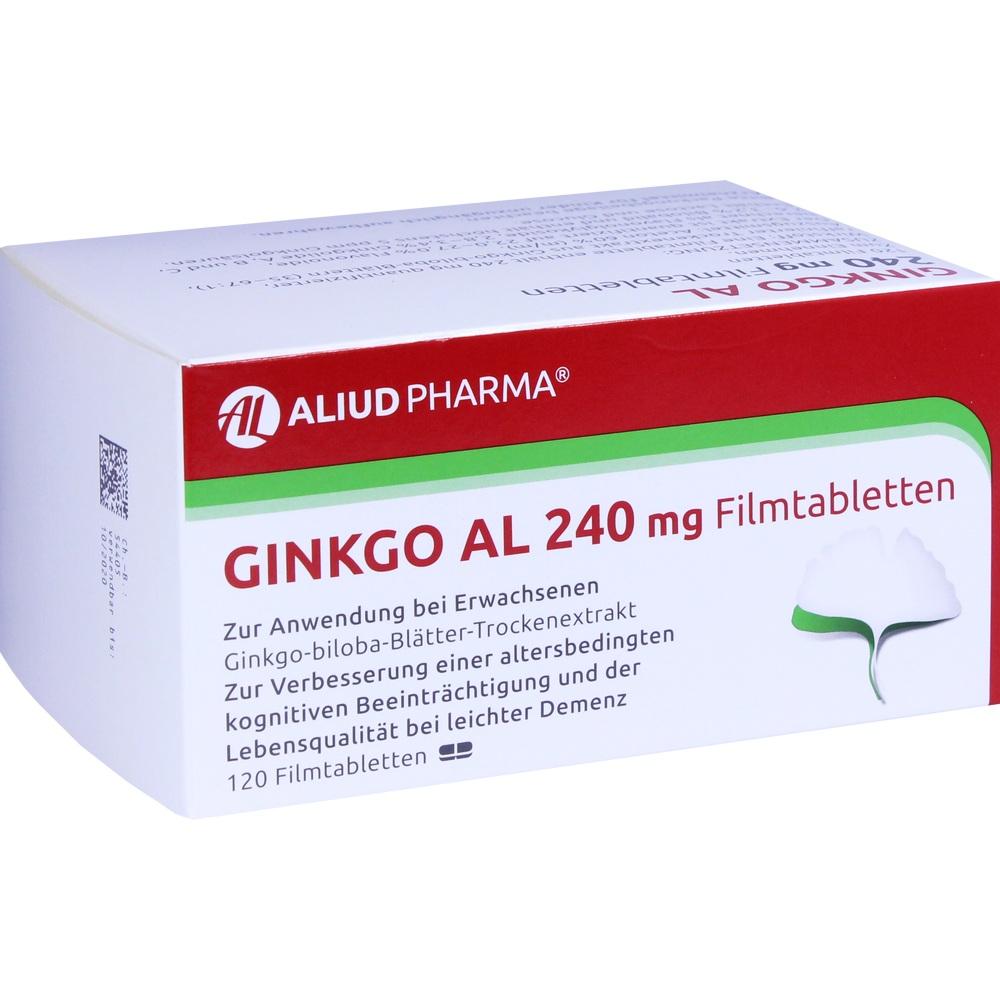 Ginkgo AL 240mg 120 St Filmtabletten
