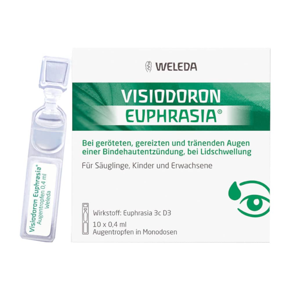 WELEDA VISIODORON EUPHRASIA   10X0.4 ml Augentropfen