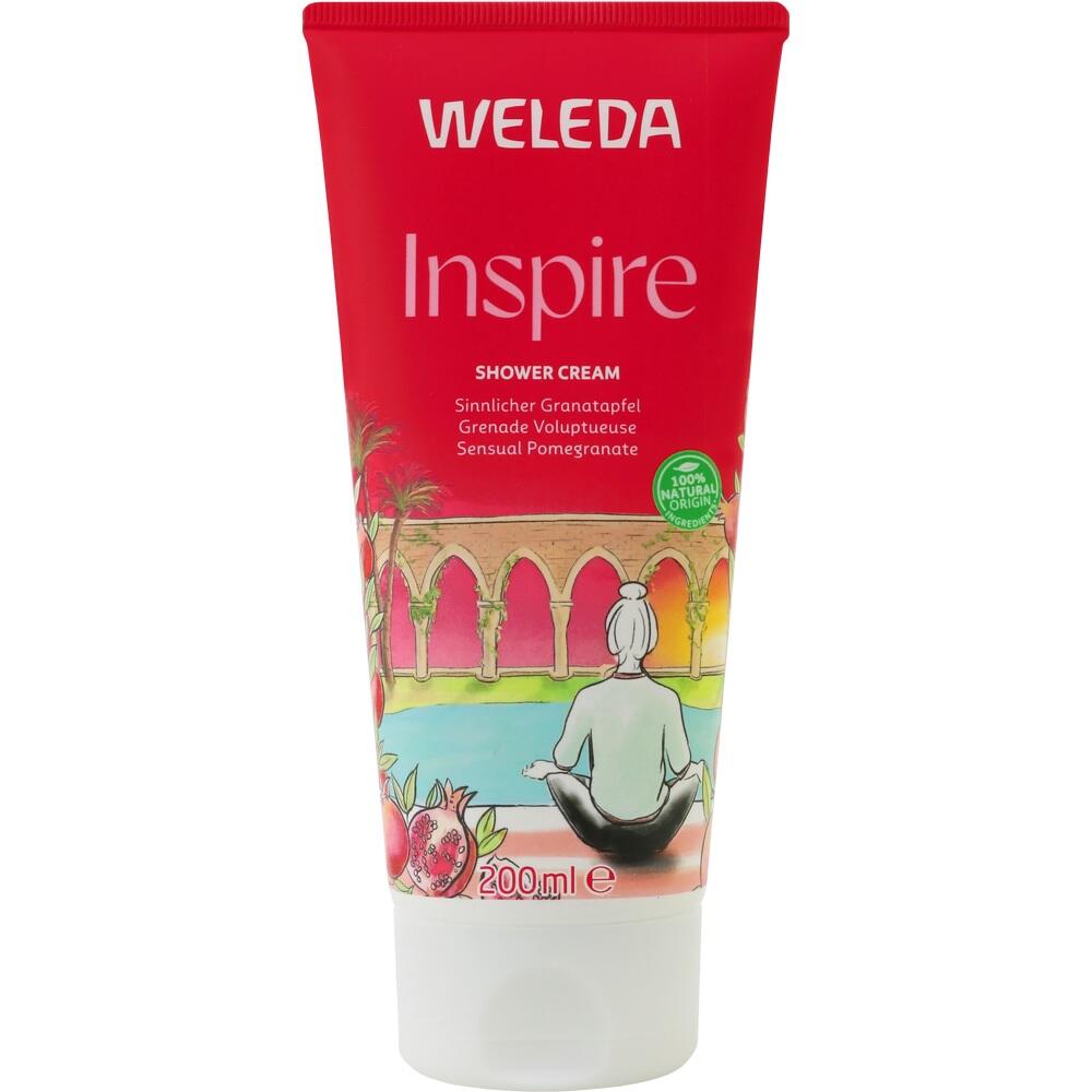 Weleda Inspire Shower Cream Granatapfel 200 ml Duschgel