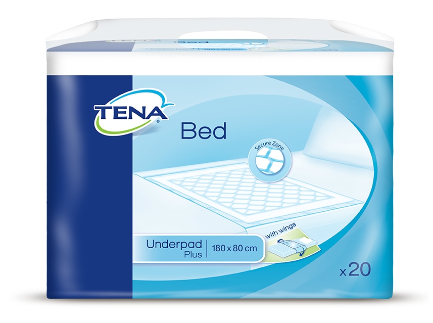 TENA Bed Unterlage Plus wings 180x80cm 20 St