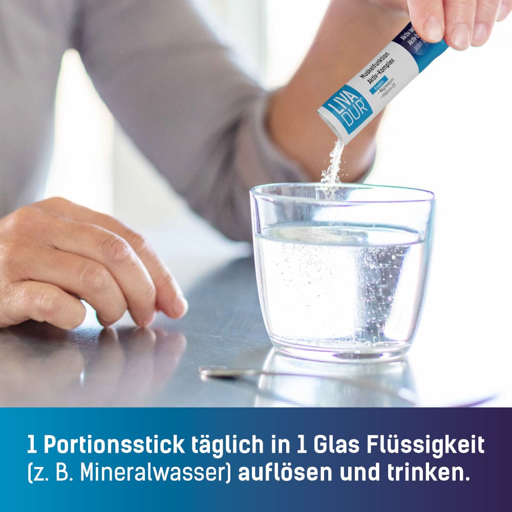LIVADUR Muskelfunktion Aktiv-Komplex 30 St Granulat zur Herstellung einer Suspension zum Einnehmen
