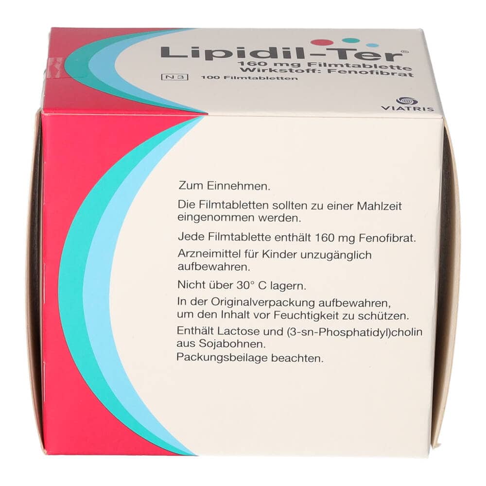 Lipidil-Ter 160mg 100 St Filmtabletten
