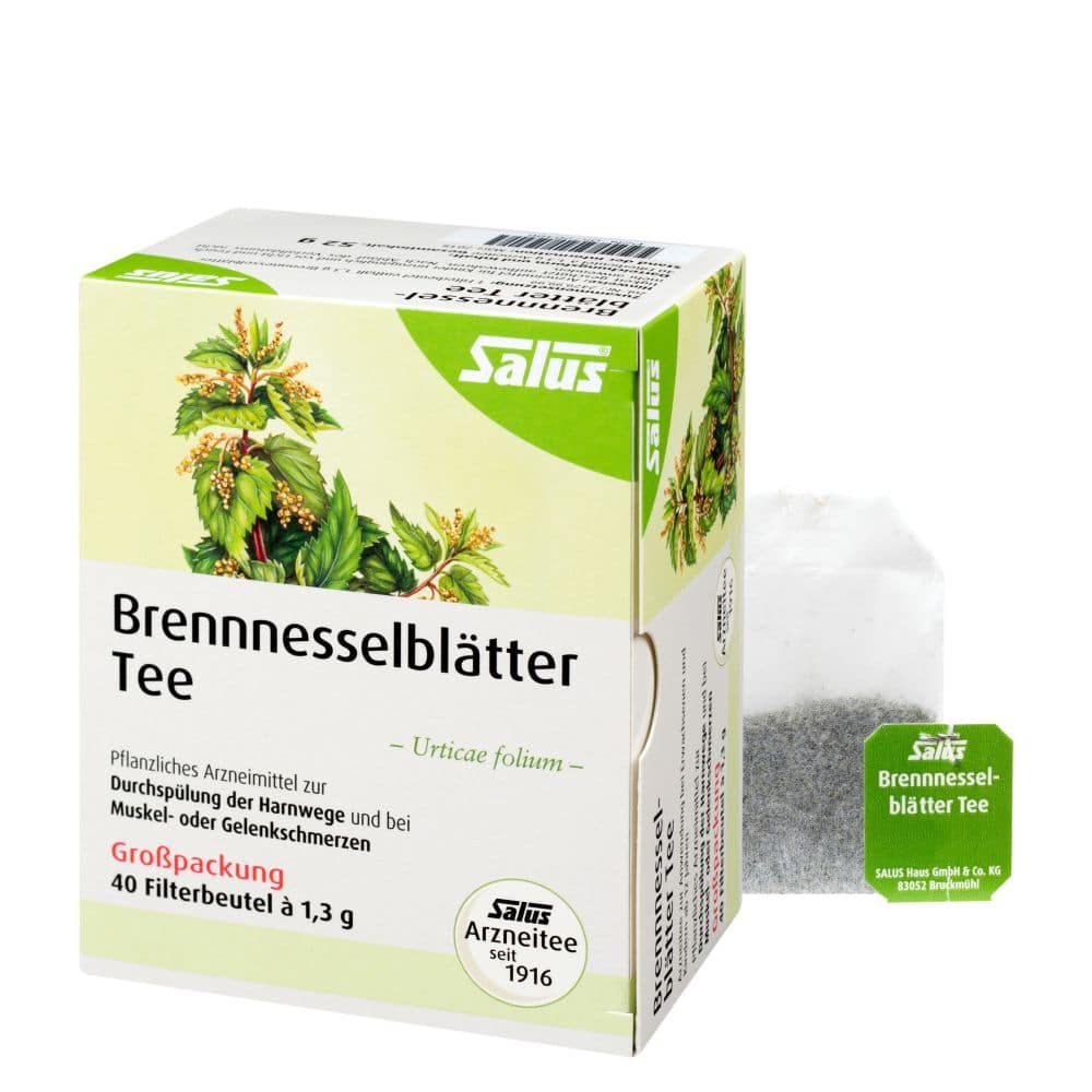 Salus Brennesselblätter Tee Bio  40 St Filterbeutel