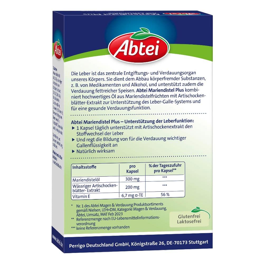 Abtei Mariendistel Plus 30 St Kapseln