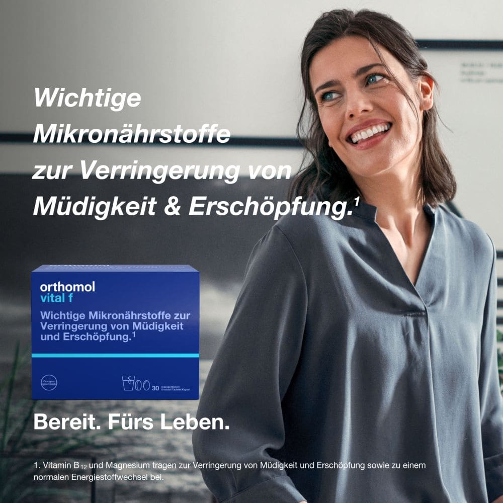 Orthomol vital f 30 Tagesportionen