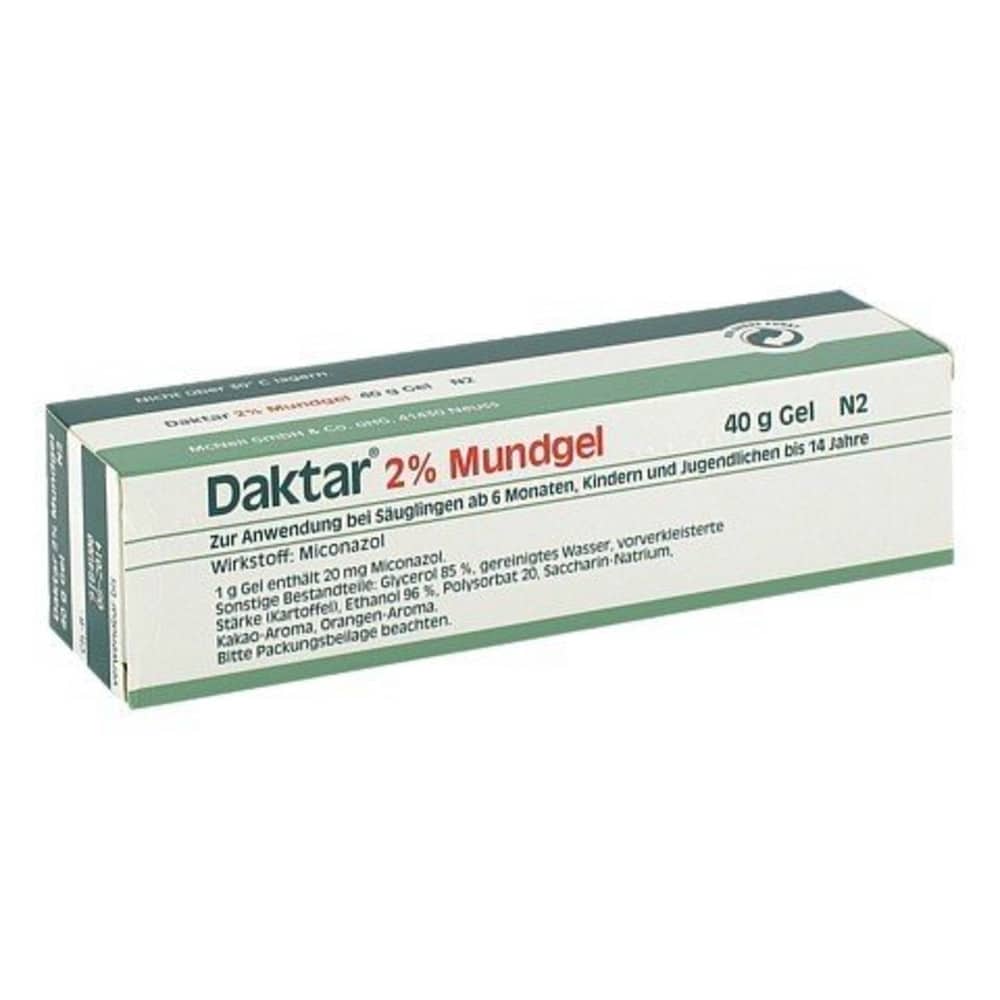 Daktar 2% Mundgel 40 g Gel
