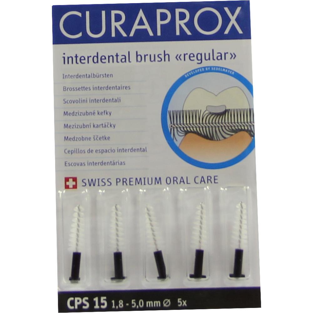 CURAPROX CPS 15 Interdental 1,8-5mm Durchmesser 5 St Zahnbürste