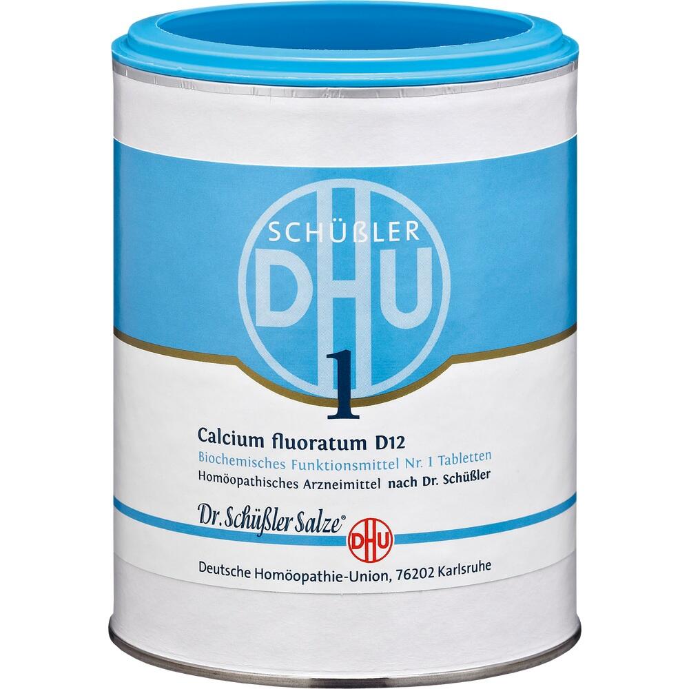 DHU Schüssler-Salz Nr. 1 Calcium fluoratum D 12  1000 St Tabletten
