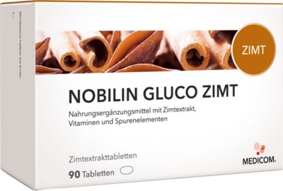 NOBILIN Gluco Zimt Tabletten 90 St Tabletten