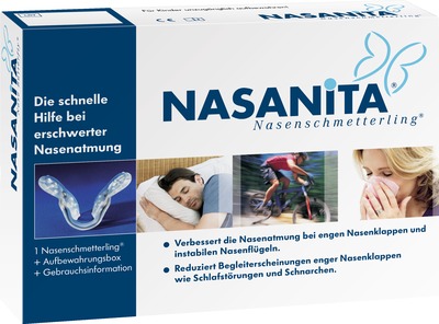 NASANITA Nasenschmetterling 1 St